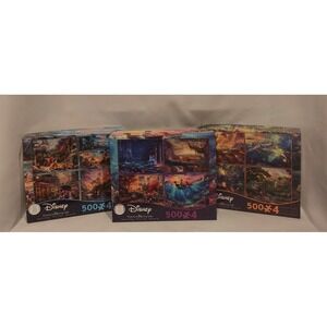 Thomas Kinkade Disney Dreams Collection 4-in-1 Multipack Puzzle Sets (12 Total)